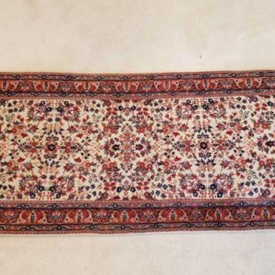 Hand Woven Runner
Measures Approx 101"Ã—33"