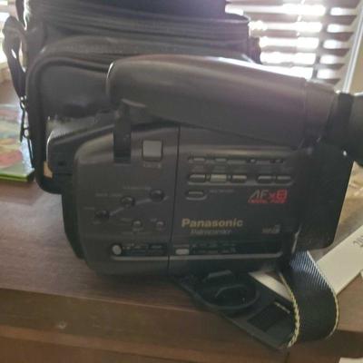 Panasonic AFX 8 Camcorder
With carring case