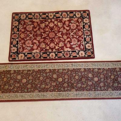 1 Runner Rug, 1 Area Rug
Measures Approx 36"Ã—53.5", 23"Ã—87"
