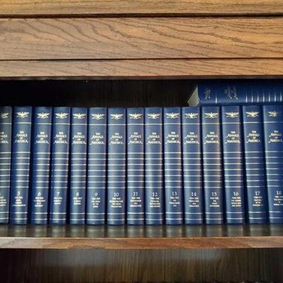 The Annals of America Volumes 3-21
Includes years from 1784-1986. All are hard cover