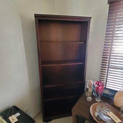 Dark Brown Tall Bookcase
71" tall 32" wide 12" deep