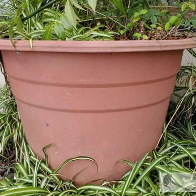 3 Planters measures approx 32x24, 21x18 and 17x18