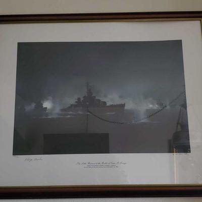 Framed "The Little Beavers at the Battle of Cape St George" Print by RG Smith
Framed "The Little Beavers at the Battle of...