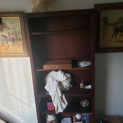 Bookshelf and More!
Includes everything on Bookshelf. Bookshelf Measures Approx 32"(L)Ã—72"(H)Ã—12"(W)
 	 	 