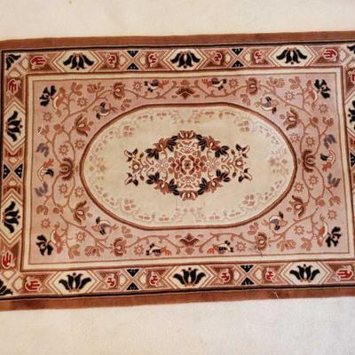 Hand Woven Rug
Measures Approx 48.5"Ã—80"