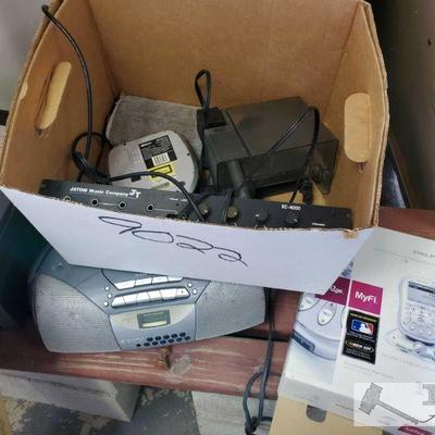 Sony Radio with CD Player, Jatom Music Equipment, Delphi XM Radio