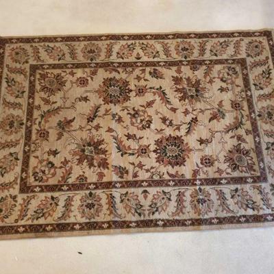 Hand Woven Rug
Measures Approx 63"Ã—92"