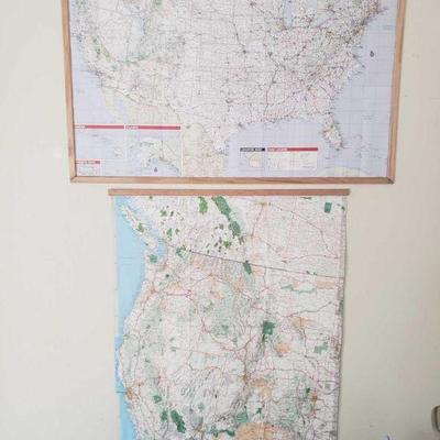 2 Posters of The United States
Measurements Include 28Ã—40, 30Ã—44