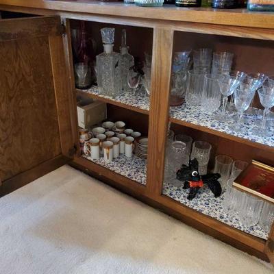 Otagiri China Glasses, Hankyu Mokar China Glasses, Decanters, Puch Glasses and more
Includes Cactus margarita glasses new in box, shot...