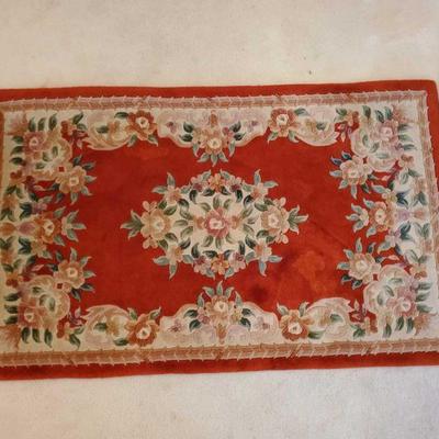 Hand Woven Rug
Measures Approx 37"Ã—65"