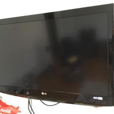 LG wall mount TV