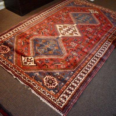 Hand knotted rug, approx. 5'2" X 8'