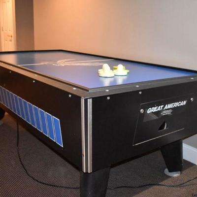 Great American air hockey table
