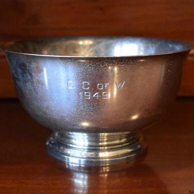 Sterling silver Gorham Revere bowl