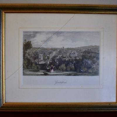 Guildford etching