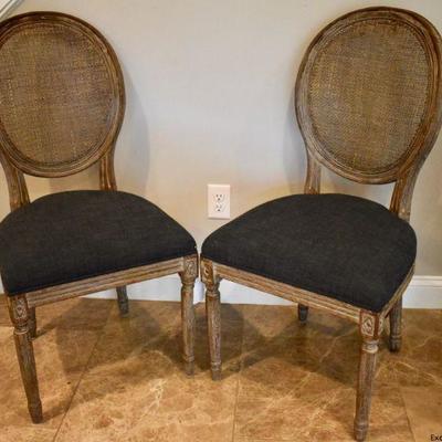 Pair of Restoration Hardware chairs