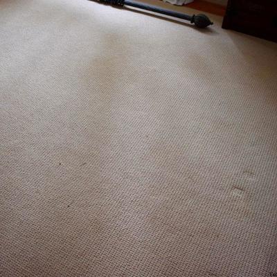 Beige rug, approx. 11'6" X 12'4"