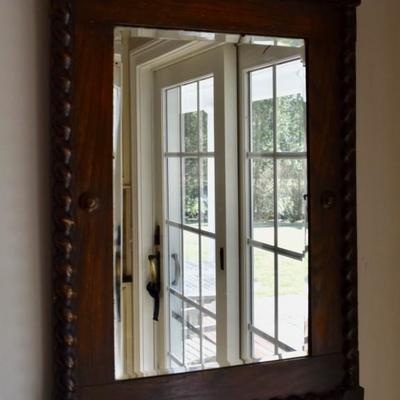 Barley twist mirror