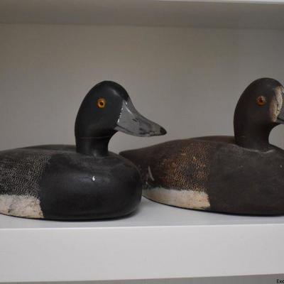 Pair of decoys, signed 