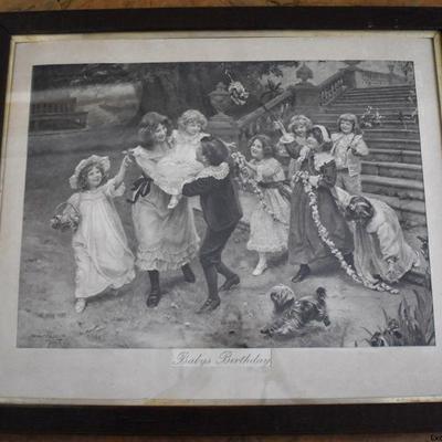 Arthure Elsley Victorian print 