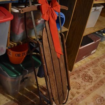 Vintage sled