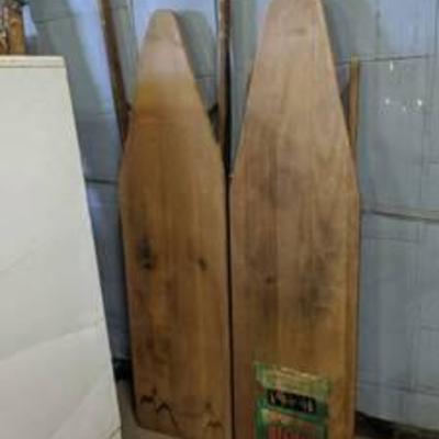 (2) Antique Ironing Boards