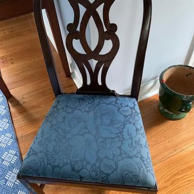 1 Upholstered Seat Dining Chair $75