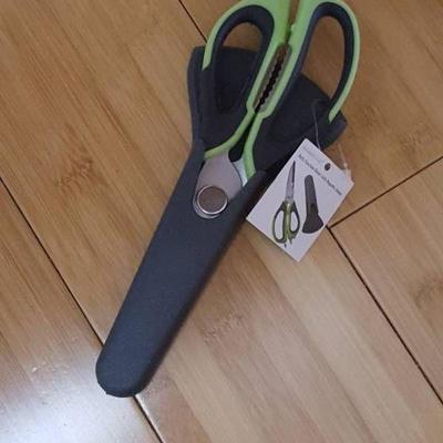 multi-function shears with Magnetic holster