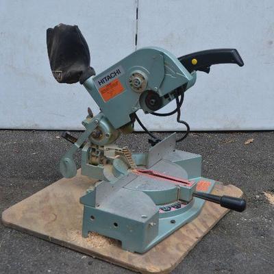SOLD SOLD SOLD #12 Hitachi C10FC 10" Compound Saw  $70