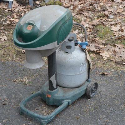 SOLD SOLD SOLD #11 Mosquito Manet and propane tank.  $45