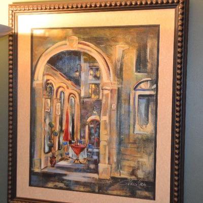#44 Wall Art Arched Door $10