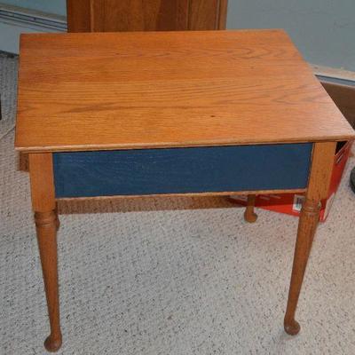 #72 Side table (Lid Lifts) 22''D x 26'' W x 22'' H $15