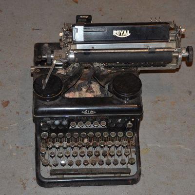 SOLD SOLD SOLD #21 Royal Typewriter  $10