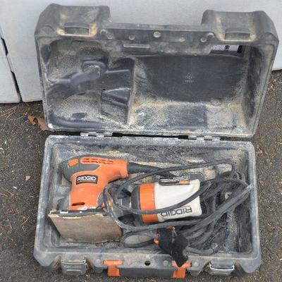 #16 Rigid R2500 Palm Sander $20