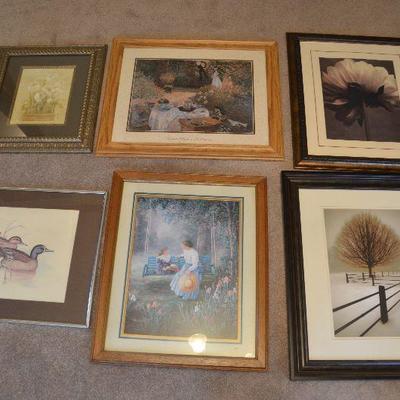 #52 Lot of Art  6 total  $15