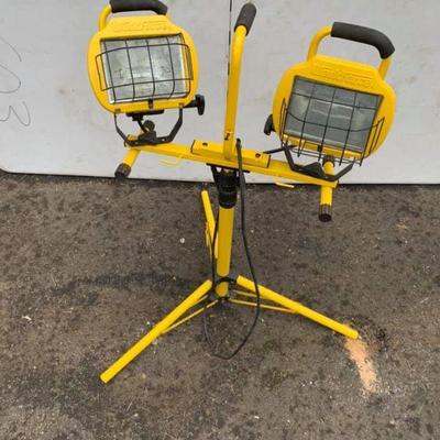 SOLD SOLD SOLD #78 Workforce Work Lights UNKNOWN IF WORKS   $12
