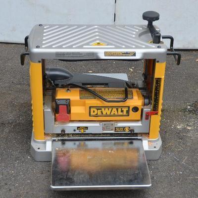 SOLD SOLD SOLD #5 Dewalt Planer DW734 12 1/2" $200