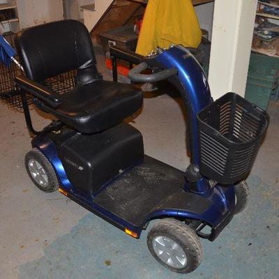 SOLD SOLD SOLD #77 Pride Victory 10 Motorized Scooter w/ Wall Charger, Runs and Drives $300