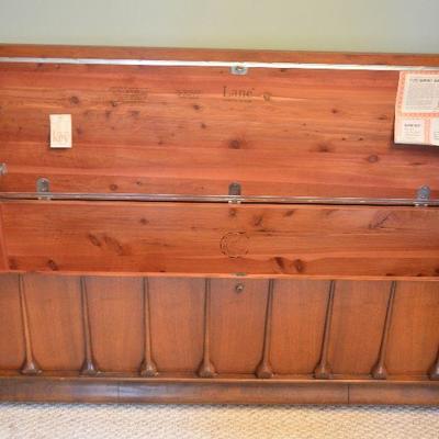 SOLD SOLD SOLD #31 Land Cedar Chest 60"w x 17"d x 18 1/2" H $35