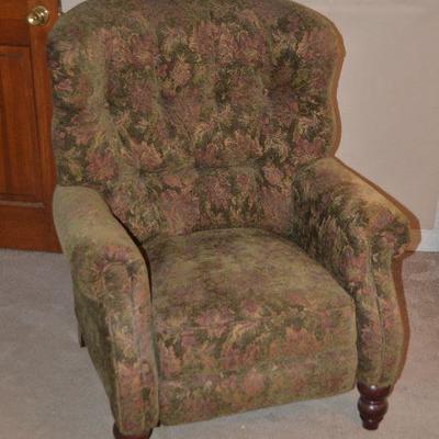 #49 Floral Chair Recliner $15