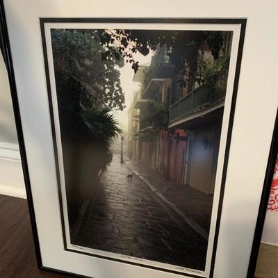 $150-Signed & Numbered Lee Tucker Photograph â€œAfter Mistâ€-13.5