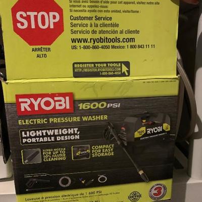 $75-Ryobi Pressure Washer 1600 PSI