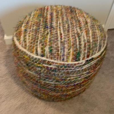 $40-Round Ottoman-18â€ diameter, 15â€ tall 