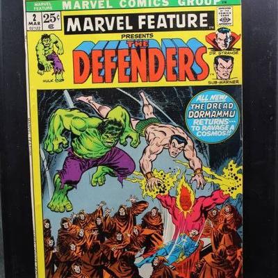 Comic Book Marvel Feature (1971) Presents The Defenders Issue #2 - Great Condition - WILL SHIP