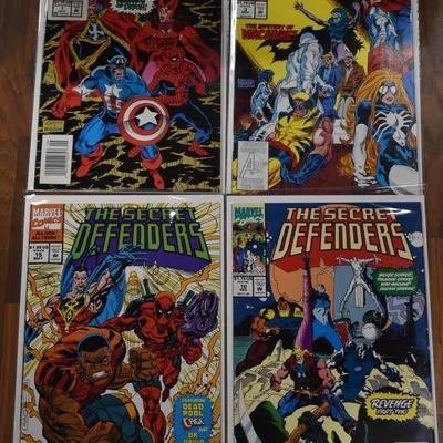 Lot of 4 Marvel Comics The Secret Defenders #3, 7, 10, 15 -WILL SHIP