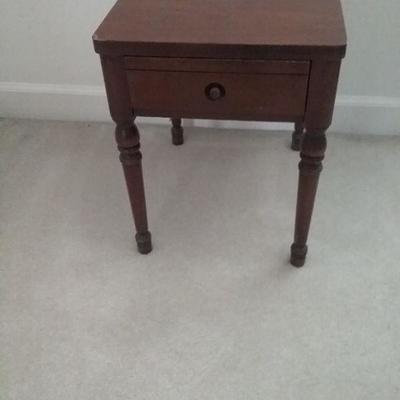 Vintage Sewing Storage Table