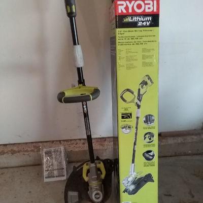 RYOBI Lithium 24V 13" Cordless String Trimmer/Edger
