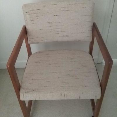 Teak Office Chair