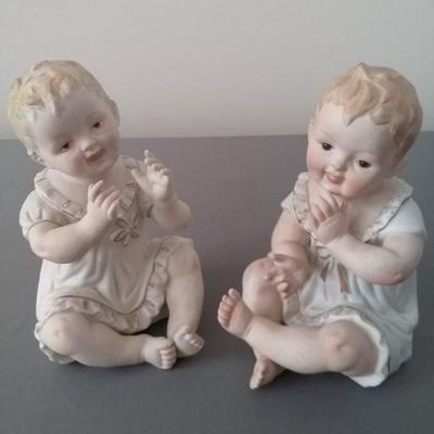Vintage Pair of 7.5" Piano Babies