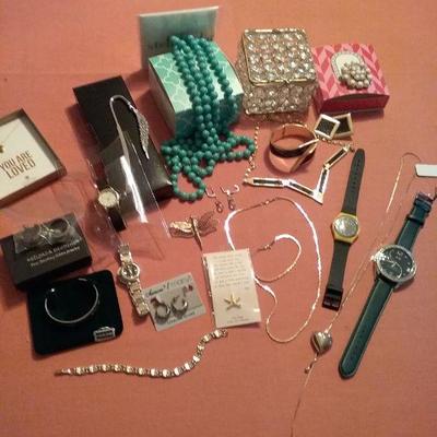 Variety of Costume Jewelry and Fine Jewelry